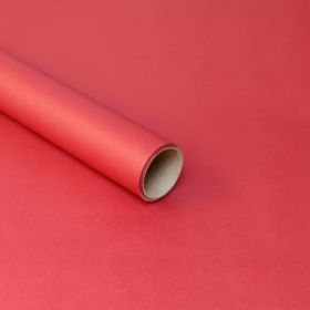 Kraft Paper Rollwrap - Red 3m